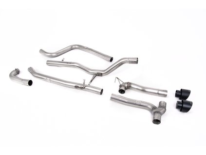 Cat-back výfuk Milltek Ford Fiesta MK8 1.0T EcoBoost ST-Line 3 & 5-dv. (bez OPF/GPF) - Dual Outlet Maxton Kit SSXFD372