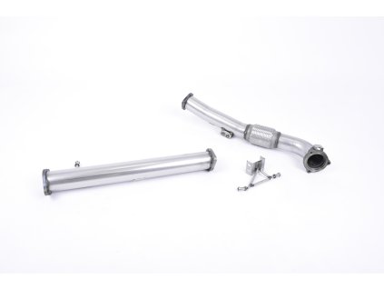 Large-bore Downpipe a De-cat Milltek Ford Focus MK2 RS 2.5T 305PS SSXFD086