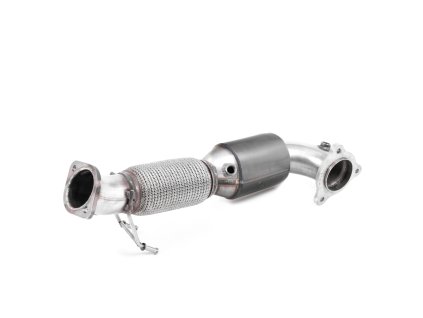 Large-bore Downpipe a Hi-Flow sport kat Milltek Ford Focus Mk4 ST 2.3l EcoBoost combi (s OPF/GPF) SSXFD336