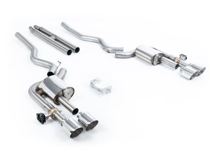 Cat-back výfuk Milltek Ford Mustang 5.0 V8 Mach 1 (Fastback S550) SSXFD420