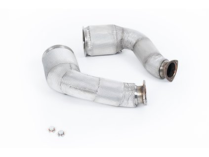 Large-bore Downpipes a Hi-Flow sport katy Milltek Lamborghini Urus 4.0 Twin Turbo V8 650PS SSXLM108