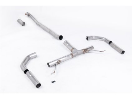 Front Pipe-back výfuk Milltek Mercedes CLA-Class CLA35 AMG 2.0 Turbo Coupe & Shooting Brake (bez OPF/GPF) SSXMZ141
