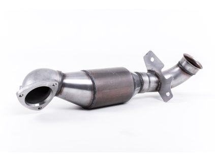 Large-bore Downpipe a Hi-Flow sport kat Milltek Mini Mk2 (R56) Cooper S 1.6i Turbo SSXM015