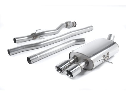Cat-back výfuk Milltek Mini Mk2 (R56) Cooper S 1.6i Turbo SSXM025