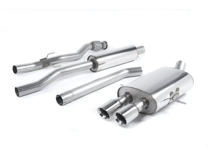 Cat-back výfuk Milltek Mini Mk2 (R56) Cooper S 1.6i Turbo SSXM022