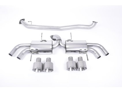 Secondary Cat-back výfuk Milltek Nissan GT-R R35 SSXNI007