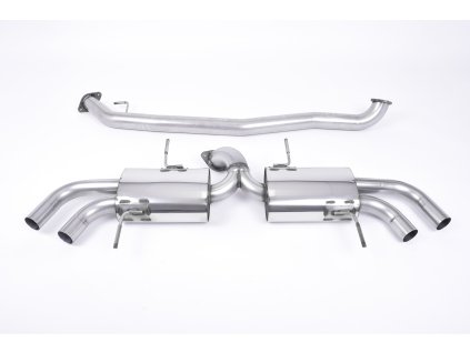 Secondary Cat-back výfuk Milltek Nissan GT-R R35 SSXNI003