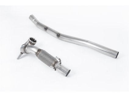 Large-bore Downpipe a De-cat Milltek Volkswagen Golf Mk7.5 R 2.0 TSI 300PS (s GPF) - ECE homologace SSXVW511