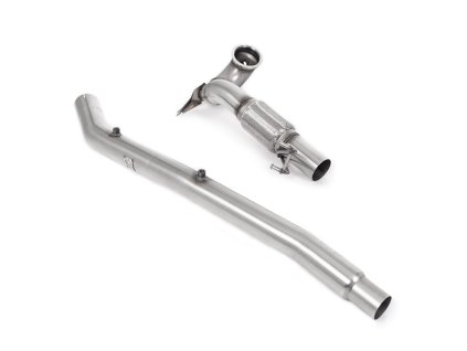 Large-bore Downpipe a De-cat Milltek Volkswagen Golf Mk8 R 2.0 TSI 320PS (s GPF) SSXVW664