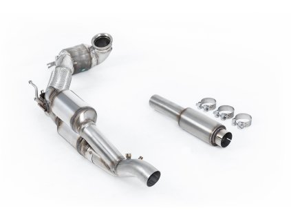 HJS Tuning ECE Downpipes Milltek Volkswagen Golf Mk8 R 2.0 TSI 320PS (s GPF) SSXVW739