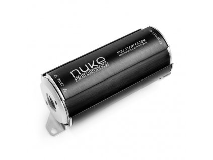 Palivový in-line filtr s držákem Nuke performance, 10 mikronů, AN-10