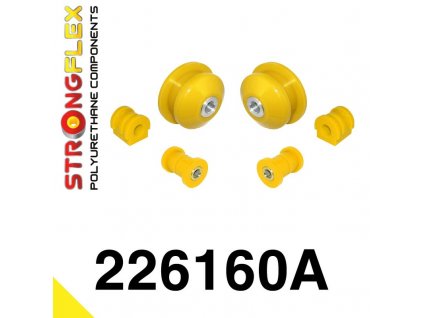Přední sada polyuretanových silentbloků Strongflex 226160A
