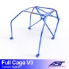 roll cage fiat punto type 188 3 doors hatchback fwd full cage v3
