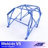roll cage nissan silvia s14 2 doors coupe weld in v5