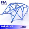 roll cage opel astra f 3 doors hatchback weld in v5