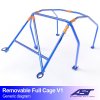 roll cage opel corsa a 3 doors hatchback removable full cage v1