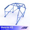 roll cage opel vectra a 5 doors sedan fwd weld in v3