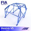 roll cage suzuki swift aa34s 3 doors hatchback weld in v5