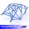roll cage toyota celica t230 3 doors coupe multipoint weld in v5