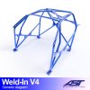 roll cage vw lupo 6x 3 doors hatchback weld in v4