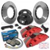 Přední brzdový kit Compbrake pro VW Golf MK5/6/7, 6-píst, 330x32mm