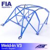 roll cage mercedes benz c123 2 doors coupe weld in v3