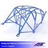 roll cage bmw e36 3 series 2 doors coupe rwd multipoint weld in v4 nascar door for drift