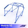 roll cage nissan skyline r34 2 door coupe weld in v2