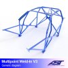 roll cage suzuki swift zc32s 3 door hatchback multipoint weld in v3