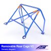 roll bar toyota ae86 corolla levin 2 door coupe removable rear cage v2