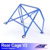 roll bar bmw e93 3 series 2 door cabrio rear cage v2