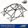 fia homologated roll cage toyota mr 2 w30 2 doors roadster multipoint weld in asn