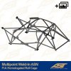fia homologated roll cage bmw f82 4 series 2 door coupe rwd multipoint weld in asn