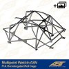 fia homologated roll cage toyota gr yaris gxpa16 2 door hatchback multipoint weld in asn