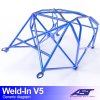 roll cage opel kadett c 2 door limousine weld in v5