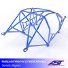 roll cage bmw e46 3 series 5 door touring rwd multipoint weld in v3 nascar door for drift