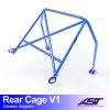 roll bar merceds benz slc c107 2 door coupe rear cage v1