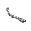 69544 de cat downpipe scorpion pro audi rs3 8v pre facelift stribrna