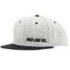 Snapback kšiltovka Red Line Oil - šedá