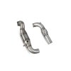 Downpipe se sport-catem Scorpion pro Ford Fiesta ST-Line 1,0T bez GPF stříbrná