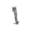 71014 de cat downpipe scorpion pro honda civic type r fl5 stribrna