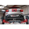Non-resonated cat-back výfuk Scorpion pro Mini Countryman R60/Paceman R61 Cooper S All4 Daytona stříbrná