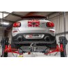 Non-resonated cat-back výfuk Scorpion pro Mini Countryman R60/Paceman R61 Cooper S All4 Ascari stříbrná