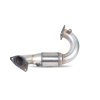 Downpipe se sport-catem Scorpion pro Renault Clio MK4 RS 200 EDC stříbrná