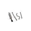 71992 2 non resonated cat back vyfuk scorpion pro opel corsa e 1 0 turbo bez gpf daytona cerna