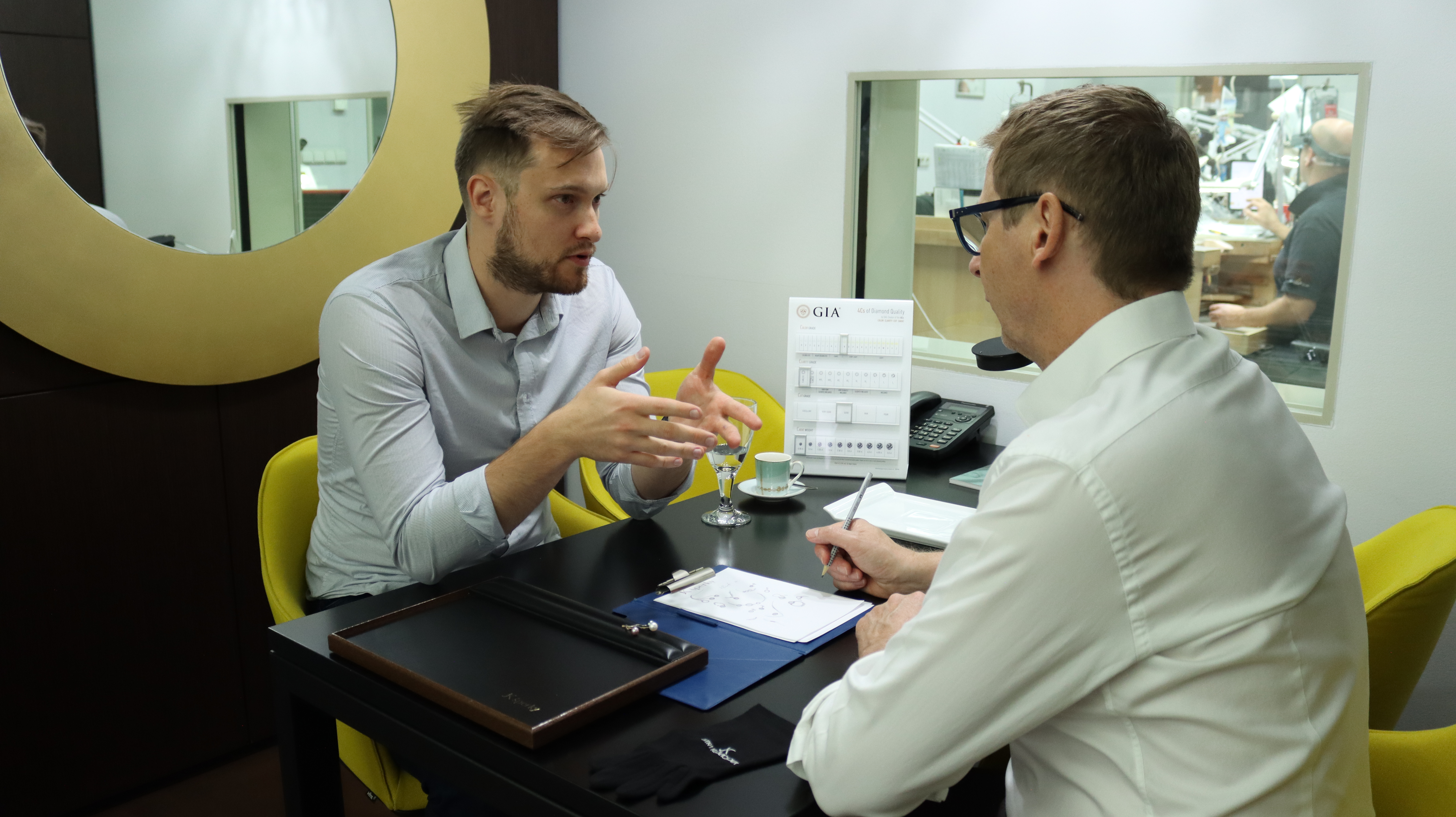 konzultace se zákazníkem