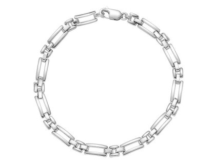 Zlatý článkový náramek