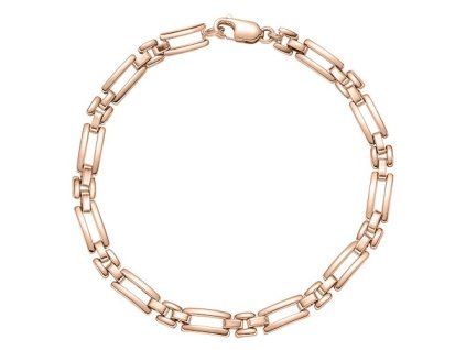 Zlatý článkový náramek