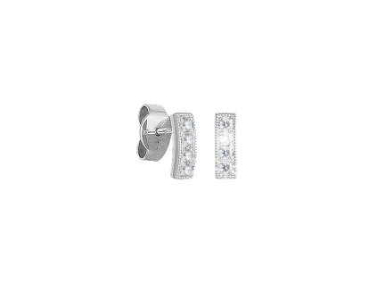 Zlaté náušnice s přírodními diamanty