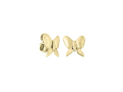 Zlaté náušnice motýlci